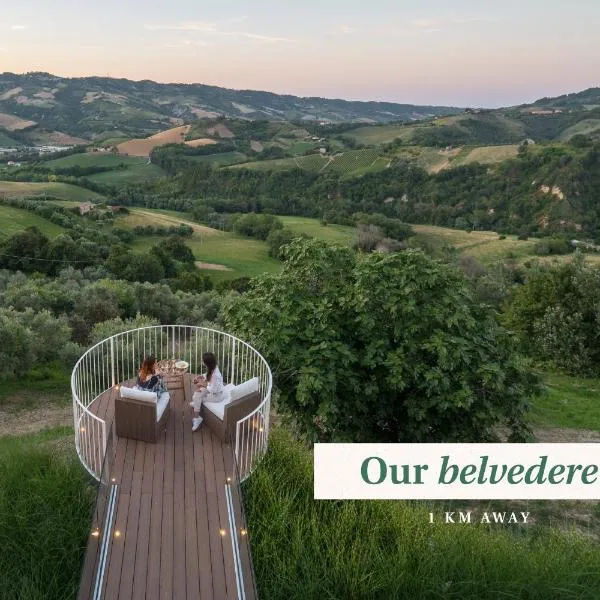 Relais Cocci Grifoni - Panoramic Wine Resort, hotel Offidában