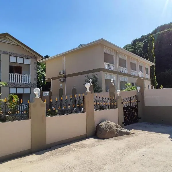 La Residence D'Almée Apartment and Studio, hotell Praslinis