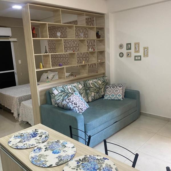 flat em Olímpia com churrasqueira