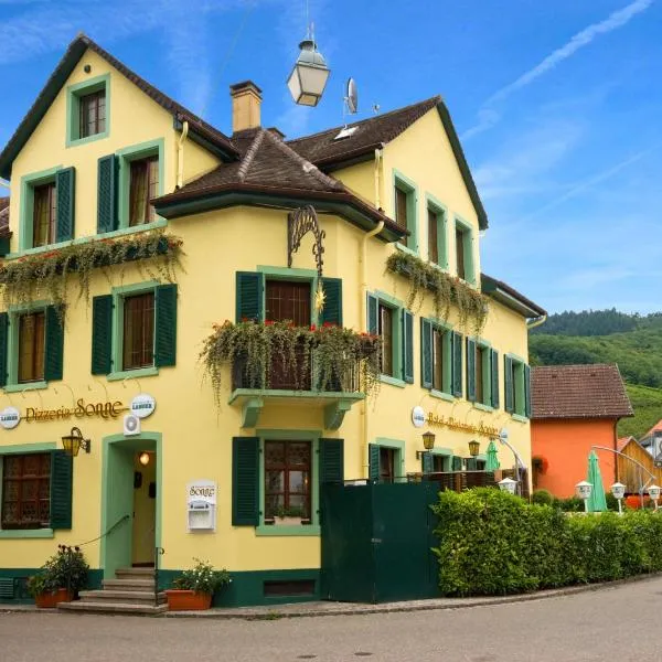 Hotel Sonne, hótel í Staufen im Breisgau