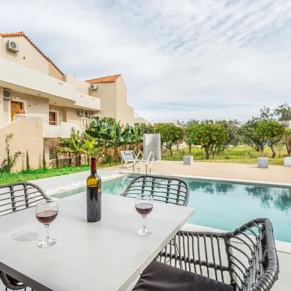 Twins Apartments, hotel en Platanias