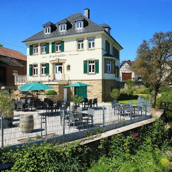Weinhotel Stadtmühle beim Weingut Schauß, Hotel in Monzingen
