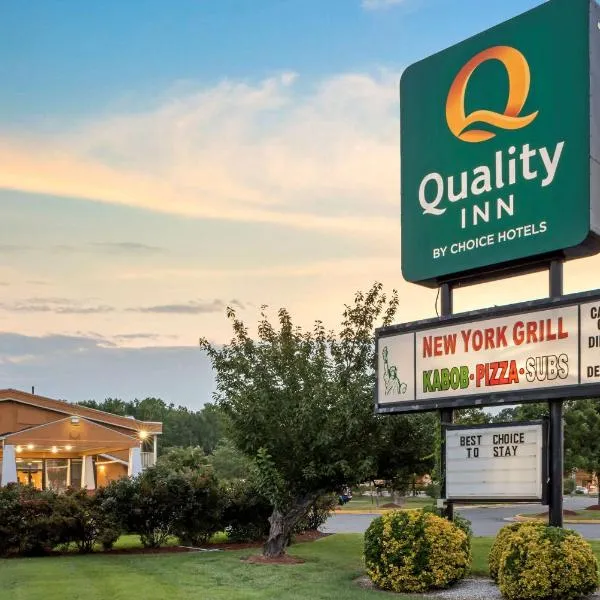 Quality Inn Fredericksburg near Historic Downtown, hotel v destinaci Fredericksburg