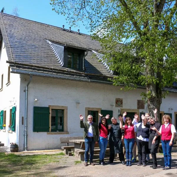 Altsächsischer Gasthof Kleines Vorwerk, hotell i Voigtsdorf