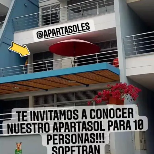 Condominio Terrazas del Sol 11 - 202, hotel v destinaci Sopetran
