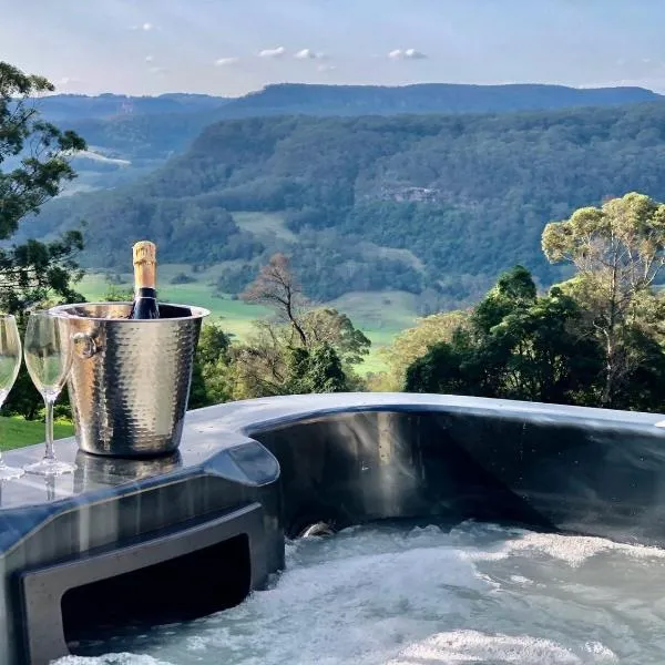 Wild Peace Mountain Lodge Kangaroo Valley, hotel di Bellawongarah