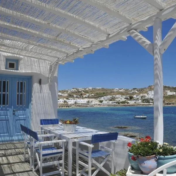 Luxury Sea House By Blue Waters Mykonos, hotel in Ornos
