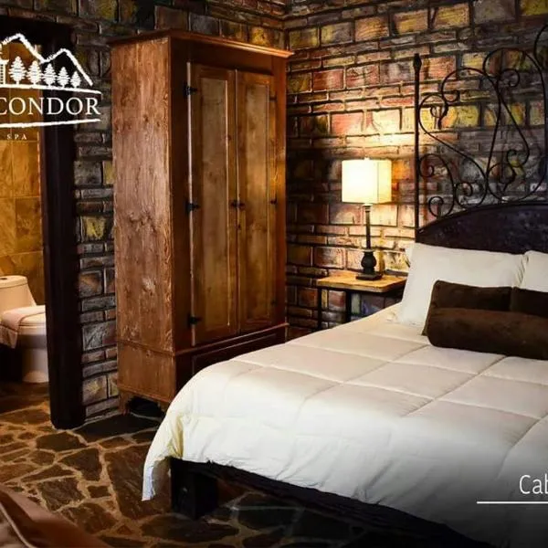 Cabañas Bosques del Cóndor La Rumorosa Baja California, hotel v destinaci La Rumorosa