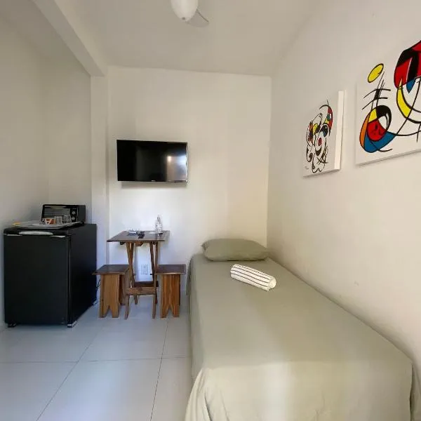 Kalug - Suíte individual com WI-FI 200mbps em condomínio fechado na Praia do sul, hotell sihtkohas Ilhéus
