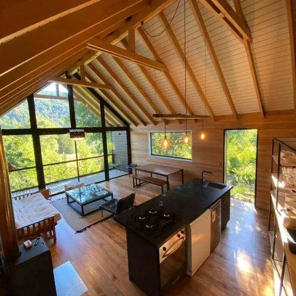 Luxury mountain loft, hotel v destinaci Pucón
