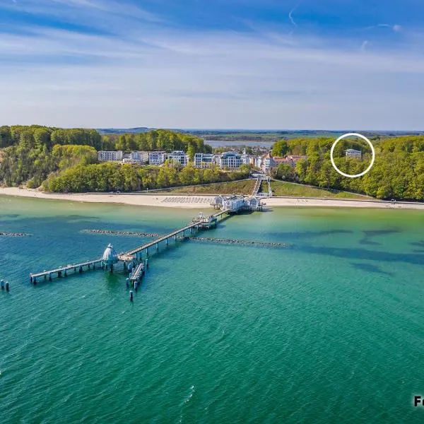 Residenz Seeblick Whg 4, mit Gartenzugang, hotel di Ostseebad Sellin