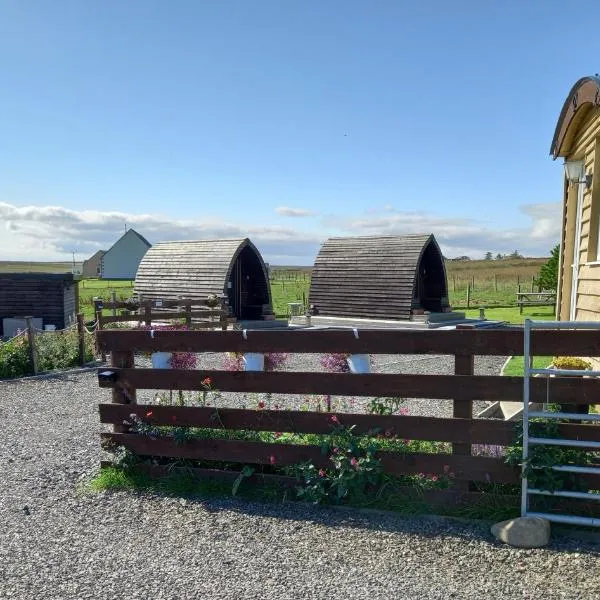 Hillside Camping Pods and Shepherd's Hut, hotel di Keiss