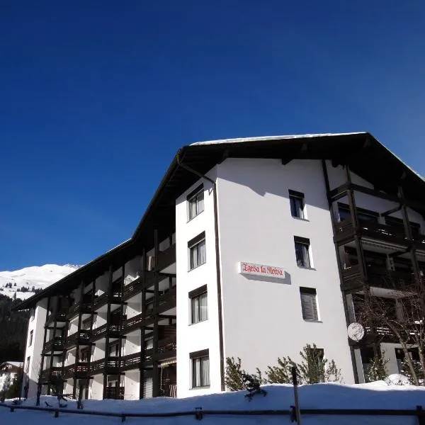 Lenzerheide में, होटल Zuhause in den Alpen Ihre Ferienwohnung mit Hallenbad und Sauna