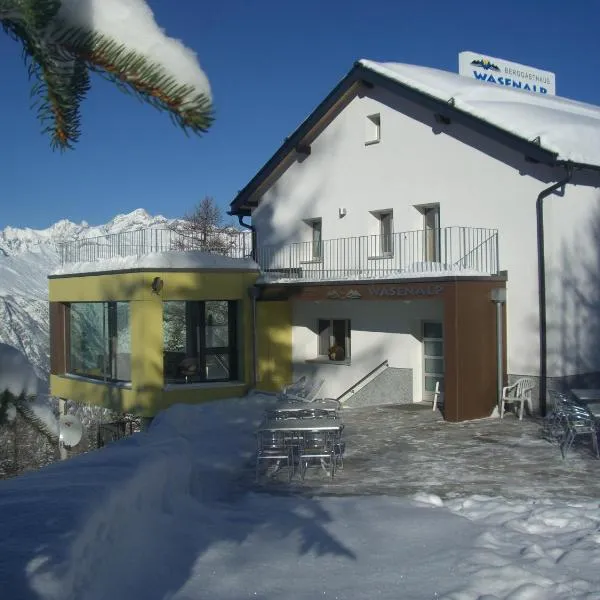 Berggasthaus Wasenalp, hotel v destinaci Brig