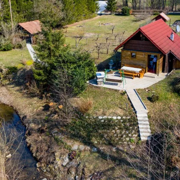 Wooden Cabin Zurej with Hot Tub, hotel v destinaci Bukovje v Babni Gori