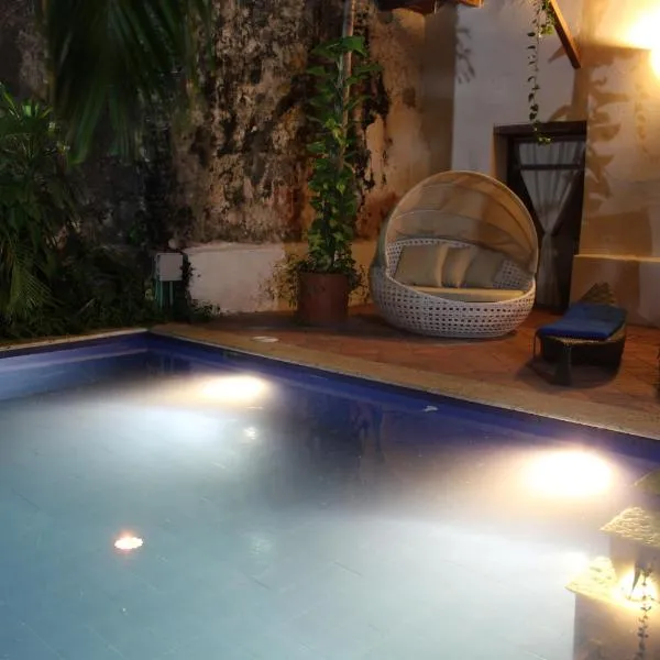 Casa Del Tejadillo, hotel v mestu Cartagena de Indias