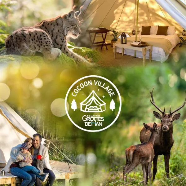 Cocoon Village - Glamping - Domaine des Grottes de Han, hotel v destinaci Rochefort