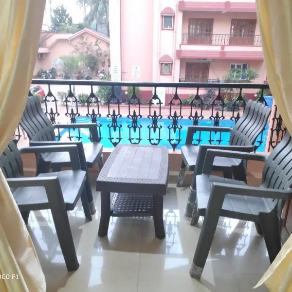 2 bhk Calangute - Baga road Saldanha Kyle Gardens, hotel v destinaci Calangute