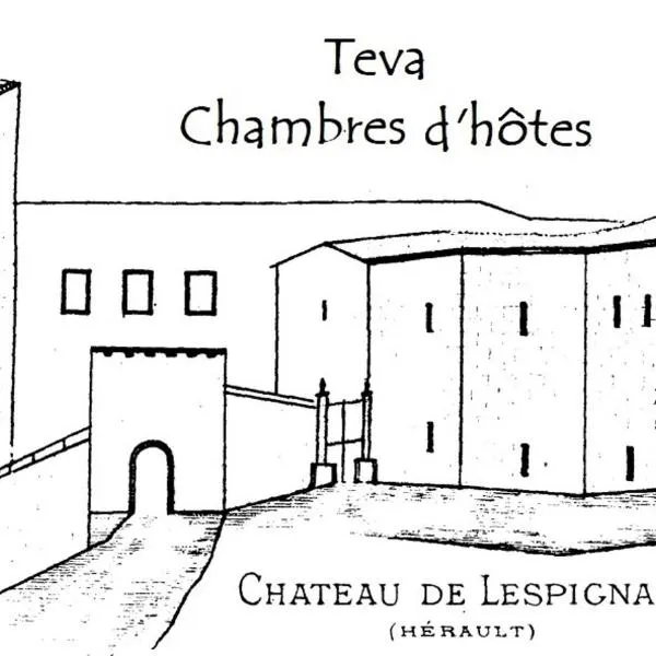 Lespignan에 위치한 호텔 Teva
