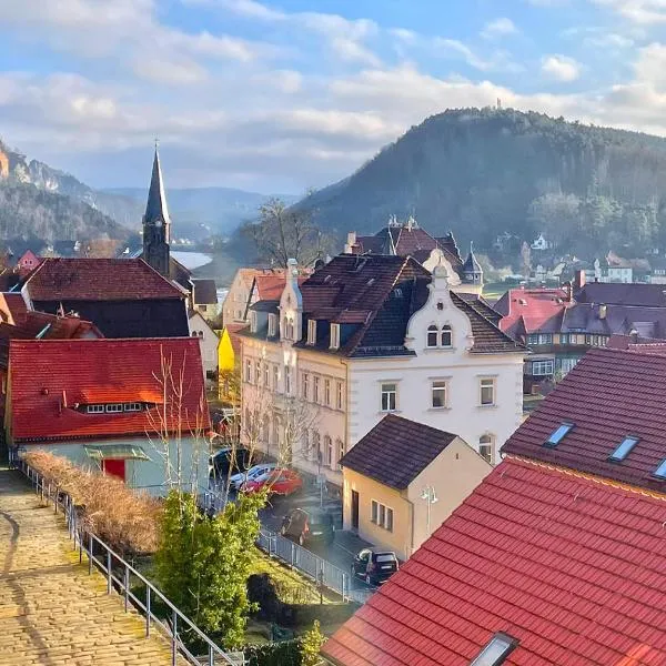 Haus Felsenpost, hotel v destinaci Stadt Wehlen
