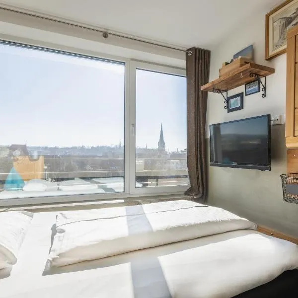 Aappartel City Center - kontaktloser Check-in 24h, hotel v destinaci Bielefeld