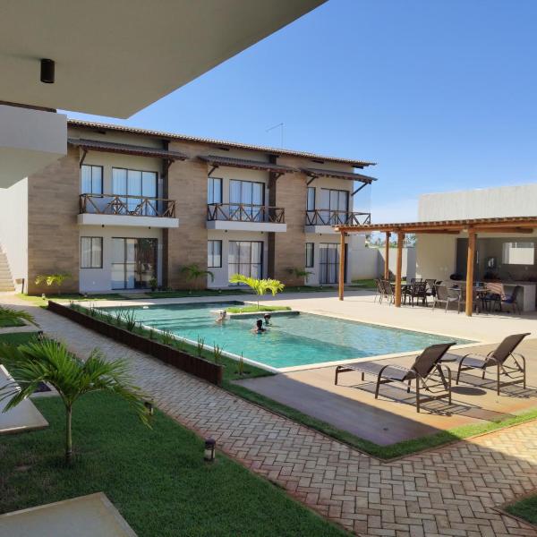 Flat Praia da Caueira - Flat com piscina a 100m da praia
