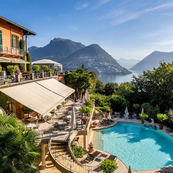 Villa Principe Leopoldo, hotel v destinaci Lugano