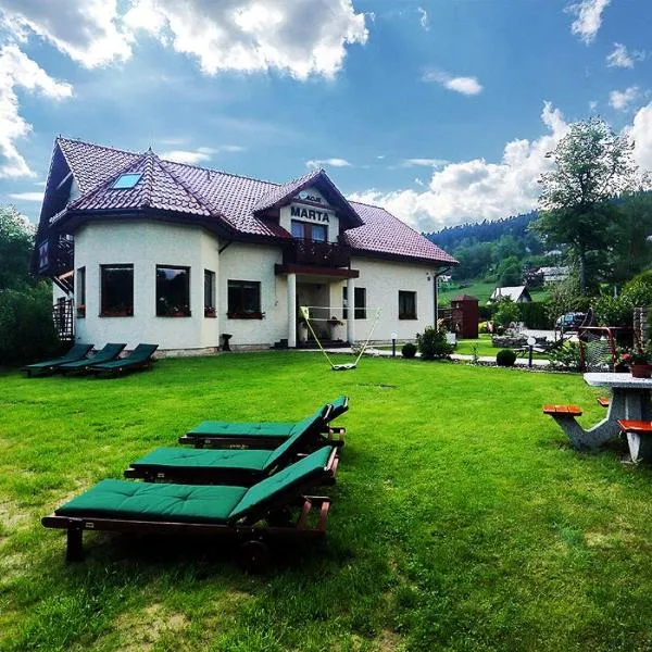 Pokoje Marta, hotel in Międzybrodzie Bialskie