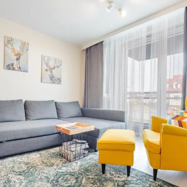 Apartamenty Sun & Snow Bursztynowa przy Zalewie Wiślanym, blisko portu, hotel v destinaci Kąty Rybackie