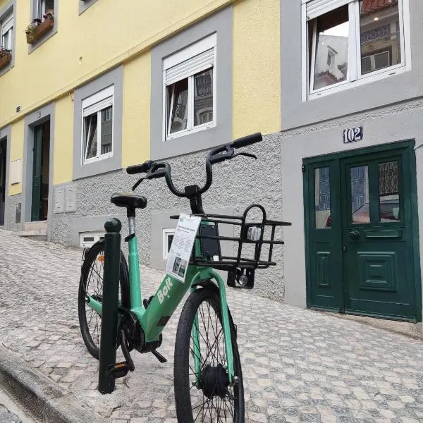 Apartamento acolhedor no coração de Lisboa