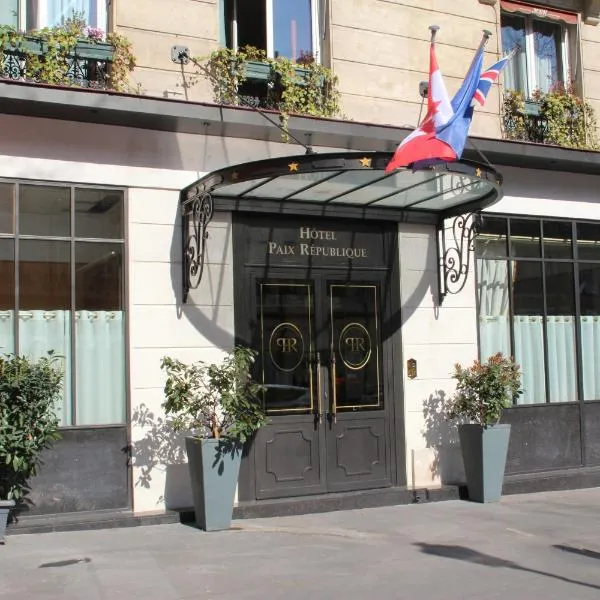 Hotel Paix Republique, hotelli kohteessa Les Lilas