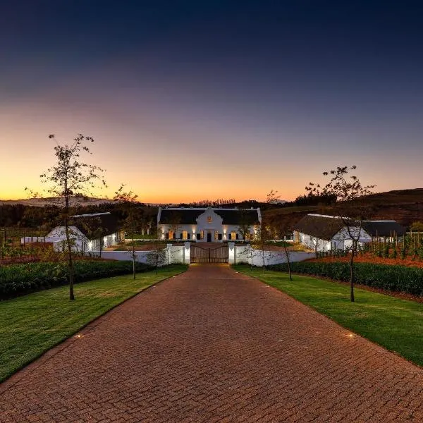 Brookdale Estate - Manor House, hótel í Paarl