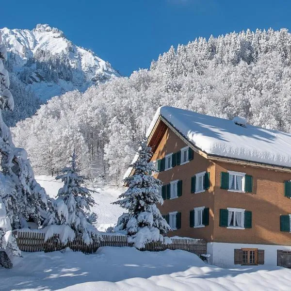 Alps Hoamat Ferienchalet, hotel v destinaci Mellau