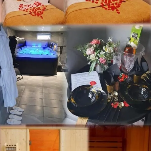 APARTMENT WITH PRIVATE HOT TUB, SAUNA, ICE BATH, GYM, hotel in Rainham