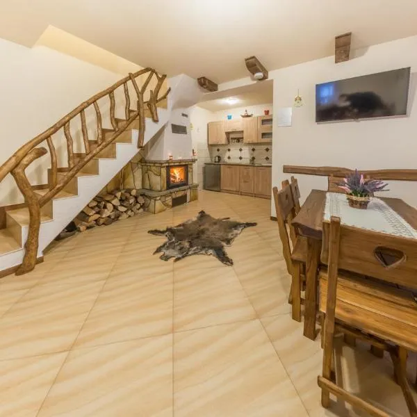 Drozdówka nad Soliną - Chata z Kominkiem, hotel v destinaci Solina