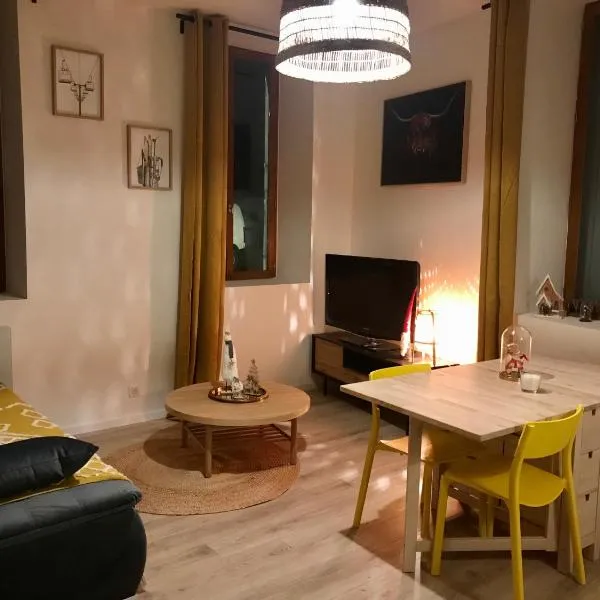 Superbe appartement 2min des thermes, 20min pistes, hotel en Trébons