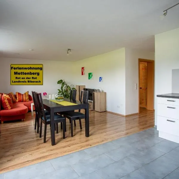 Ferienwohnung Mettenberg, ξενοδοχείο σε Rot an der Rot