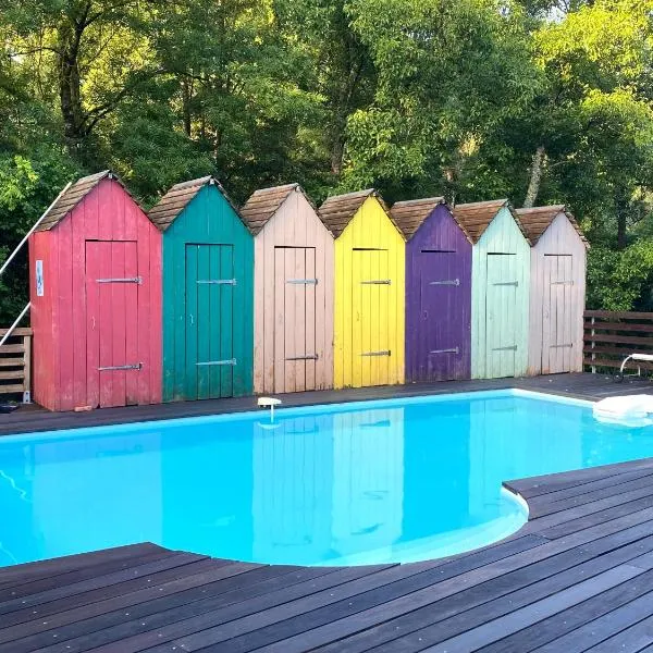 Les Cabanons, hotel in Dardilly
