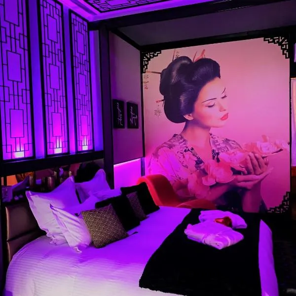 Loveroom intimiste et haut de gamme à 30 min de Toulouse, hotel in Lagrâce-Dieu