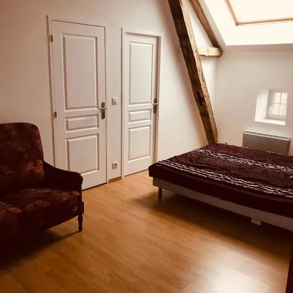 Chambre du ru d ausson: Châtel-Censoir şehrinde bir otel