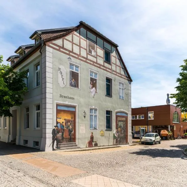 Hotel Am Brauhaus, hotel v destinaci Groß Gievitz