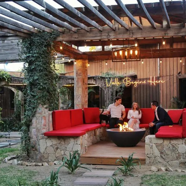 Hotel Valle 13 Ruta del Vino, hotel v destinaci Valle de Guadalupe