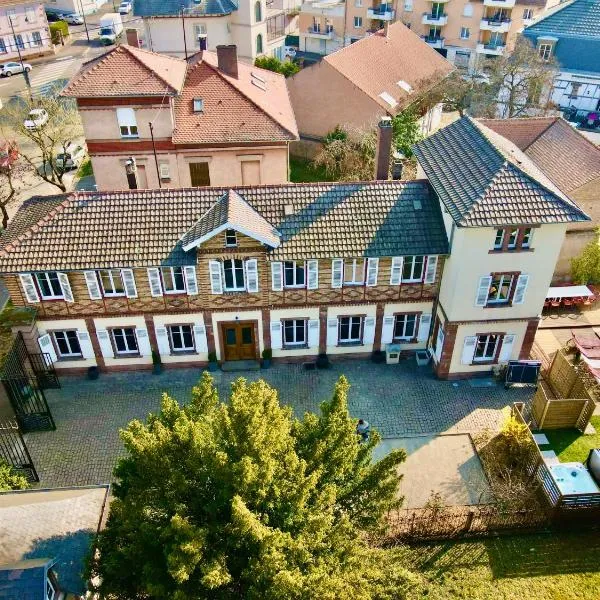 Gite Villa Avril piscine- jacuzzi- sauna - 15 Pers-proche Europapark, hotel v destinaci Sélestat