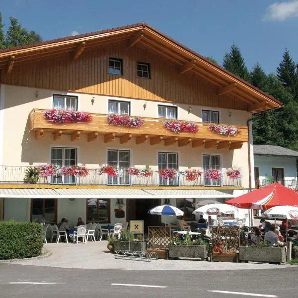 2 Sterne Gasthof Pension Kienklause kein Wifi Wlan keinen Handyempfang, hotel a Steinbach am Attersee