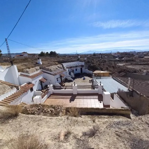 Cuevas Barrio Las Santas, hotel v destinaci Huéscar