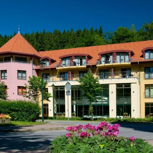 Hotel Habichtstein, hotel di Alexisbad