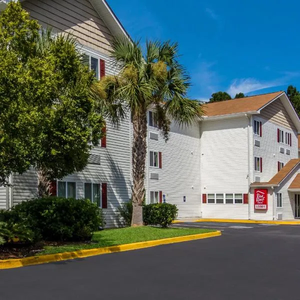 Red Roof Inn Darien - I-95 North Brunswick、Euloniaのホテル