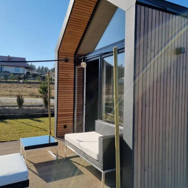 BOSKO domki z sauną i balią w Sulminie obok Gdańska, hotell sihtkohas Sulmin