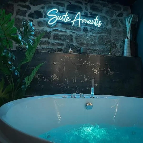 Suite Luxueuse Jacuzzi SUITE AMANTIS By Noma, hotel in Saint-Chamond