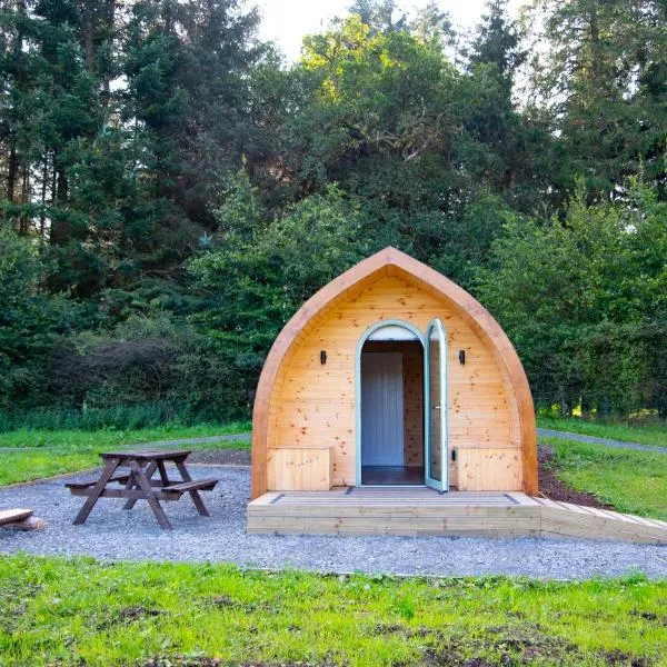 Luxury Rural Ayrshire Glamping Pod、Dalmellingtonのホテル